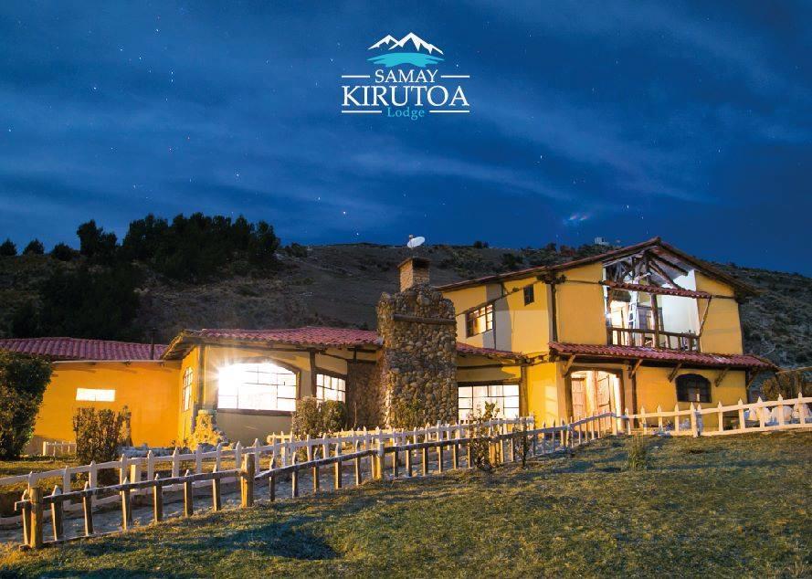 Samay Kirutoa Lodge Quilotoa Exterior foto